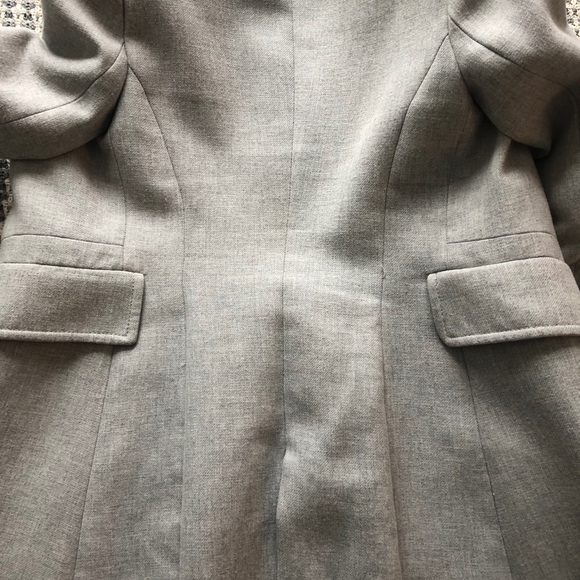 ZARA Grey Overcoat - Picture 6 of 6